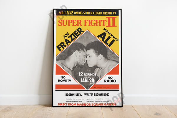 Muhammad Ali vs Joe Frazier II, Version 1